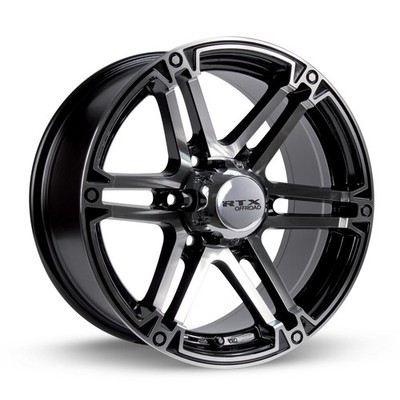 One 17 inch Black Machined Alloy Wheel Rim for Chevrolet Truck 6x139.7 YST1 4x4 