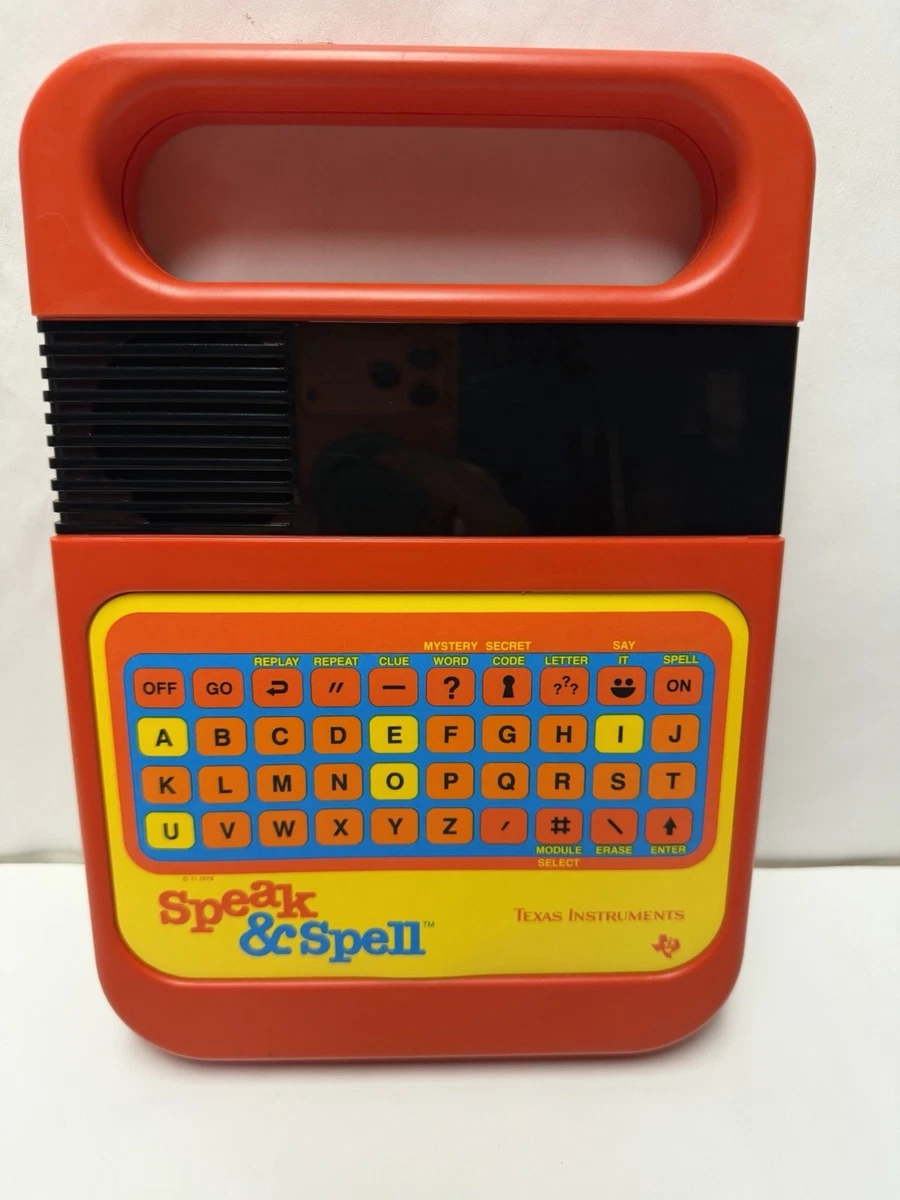 Speak & Spell 1978 Electronic Games for sale - eBay