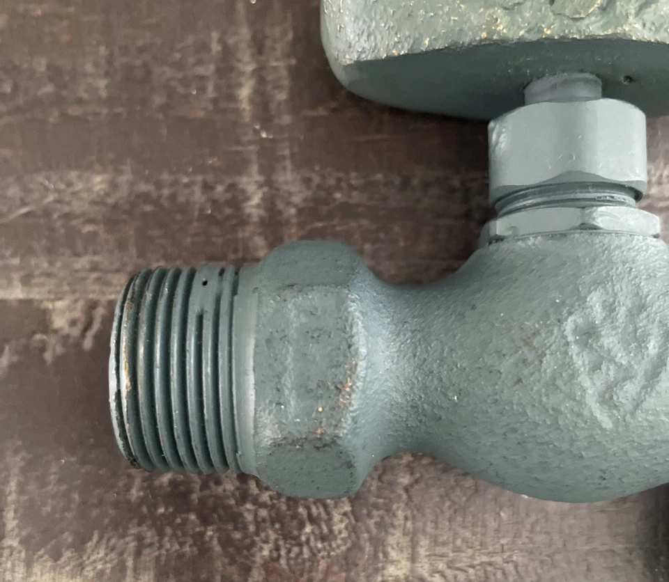 Grifo de caño de jardín exterior pátina mango decorativo grifo de pato de latón macizo Foto 4 de 4