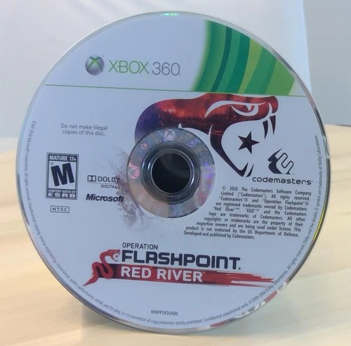 Operation Flashpoint: Red River (Microsoft Xbox 360, 2011) DISC ONLY - TESTED