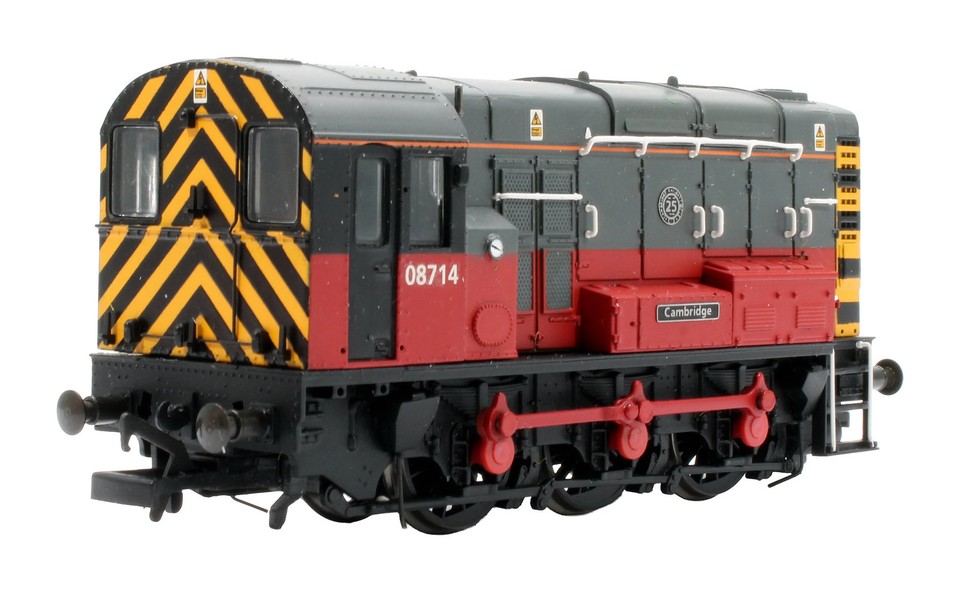 Bachmann OO 32-100Z RES Class 08 714 'Cambridge' Diesel Shunter *DCC ...