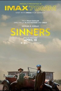 Michael B Jordan 2025 SINNERS Ryan Coogler 13x19 IMAX Vampire Movie POSTER