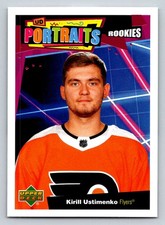 2020-21 Upper Deck UD Portraits #P93 Kirill Ustimenko (ref 184315)