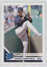 2019 Panini Donruss Rated Rookie Justus Sheffield #42 Rookie RC 0qr0