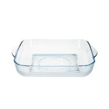 Tupperware PremiaGlass Grillform 3,2 l Glassform Glass Backform Auflaufform H 64