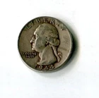 1944-S Washington Quarter 90% Silver | Uncertified Circulated