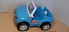 Vintage 1999 Barbie Doll Blue Beach Cruiser Jeep Wrangler Goodyear Tires GUC
