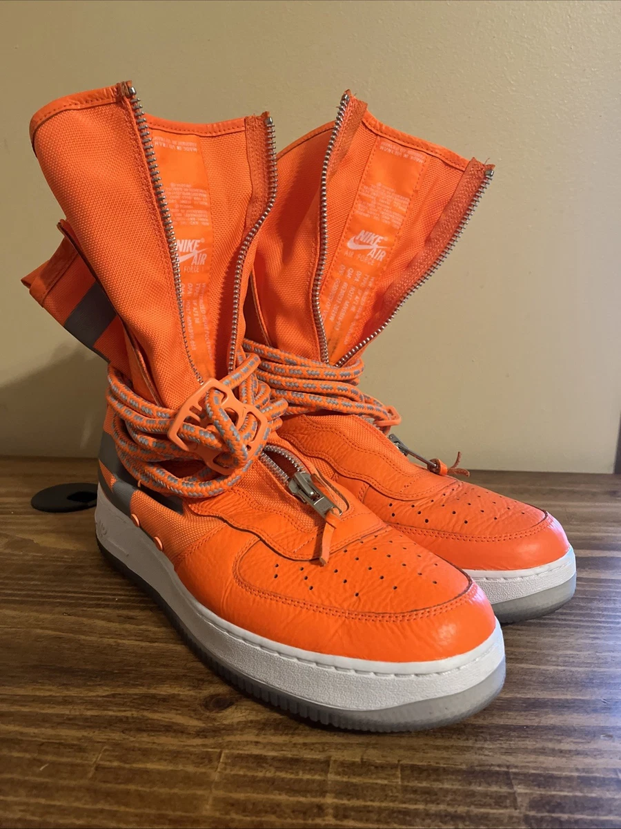 Nike SF Air Force 1 High \'Total Orange\' Size 15 NEW 221954_00.png.png main image 2