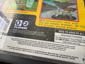 Virtual On: Cyber Troopers (Sega Saturn, 1996) CIB Tested RARE