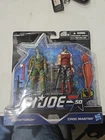 G.I. Joe 50th Anniversary Blowtorch and Croc Master Commander Action Figure 🔥