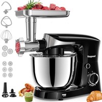 Vospeed 9 in 1 Stand Mixer 1500W 5.5L Food Mixer Meat Grinder Pasta Maker Baking