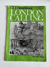 London Calling BBC World Service Magazine 5 Issues  1984 