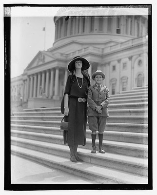 Photo:Atlanta Georgia 1923 Miss Kate Samuels Hal Crawford Capitol Steps