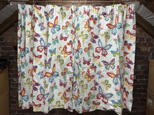 John Lewis Little Home Butterfly Blackout Curtains Pencil Pleat W117 X L137 Cm