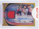 DYLAN CREWS 2025 BOWMAN CHROME RPA ROOKIE GOLD NATIONALS RC AUTO /50 Q2754