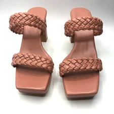 Jeffrey Campbell Delicacy Heel Sandals in Peach Size US 10 