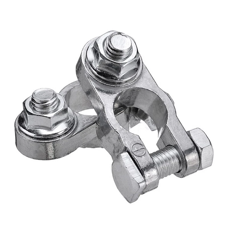 2x 16-18mm Coche Repuesto Batería Conector Terminal Abrazaderas Clips Universal Foto 3 de 4