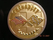 Corvette 50th Anniversary Limited Edition Pin / Cap Matching Number Set  #1401!