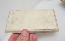 Vintage Wooden Light Switch Plaque Old Plinth Wood Rose Antique 6"W - £6each