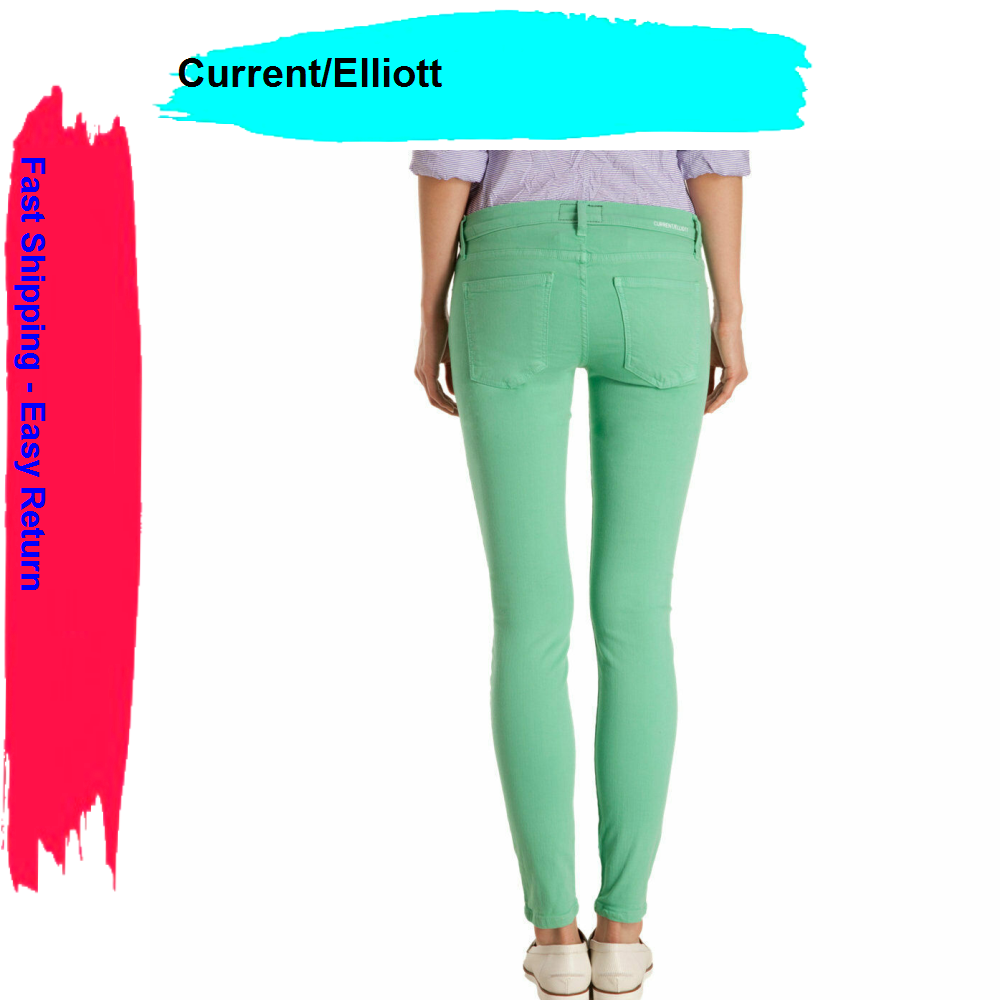 Jeans Ankle Skinny Current/Elliott The Renegade Taille 27 - Neuf Avec étiquettes, Valeur Originale $248