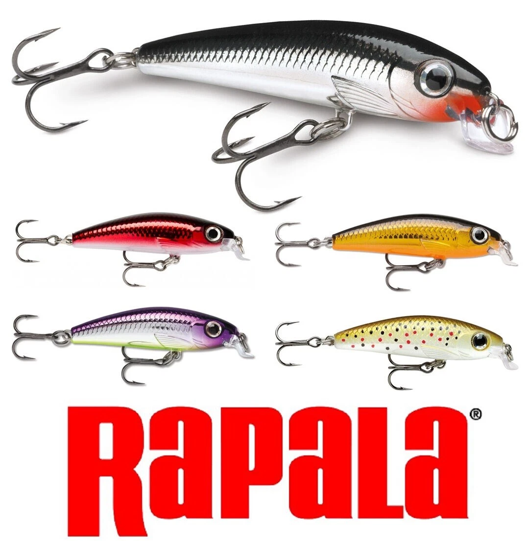 RAPALA ULTRA LIGHT MINNOW FINESSE ARRITIFICIALE 4/6 GR SINKING TROUT BASS - Picture 1 of 9