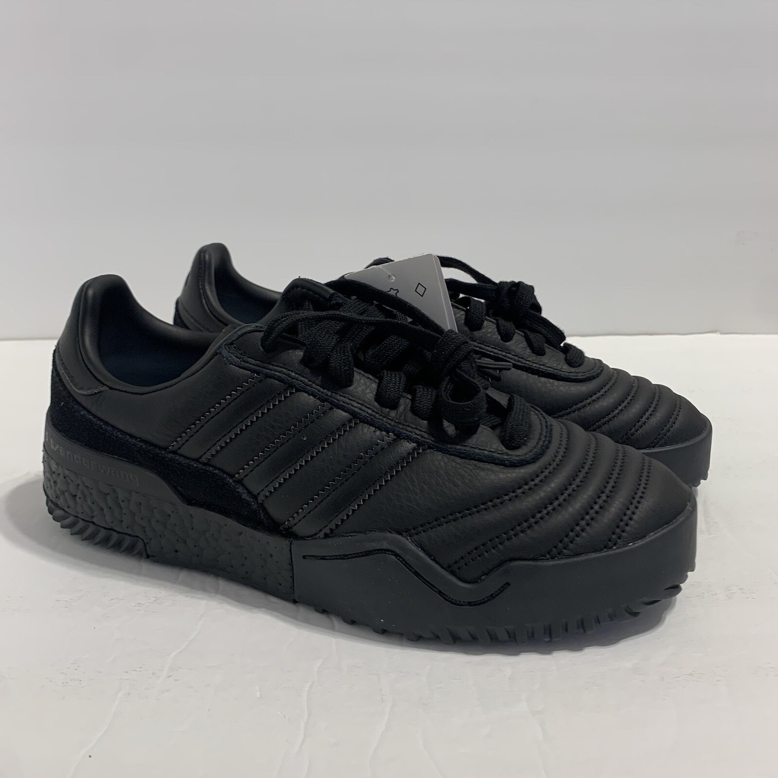 Adidas Alexander Wang x Bball Soccer Shoes Triple Black EG0903 M 7/ W 8.5 -  الالباب المغربية