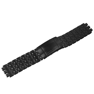 Vostok Europe Atomic Age Edelstahlarmband / 25 mm / schwarz