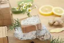 3 Pcs Organic Rosemary Shampoo Bar Natural Handmade Soap For Hair Growth