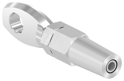 FENAU GMBH Augenterminal zur Selbstmontage | Für Seil Ø 3 mm bis Ø 6 mm | V4A