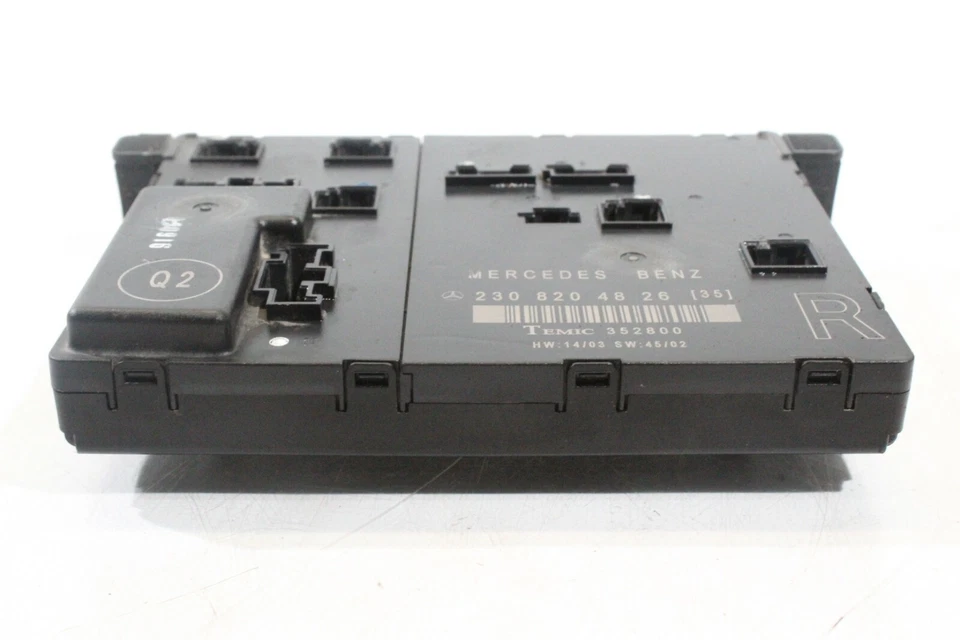 2004 MERCEDES-BENZ SL500 MÓDULO DE CONTROLE DA PORTA LATERAL DO PASSAGEIRO DIANTEIRO DESTRO A1515 - Imagem 3 de 4