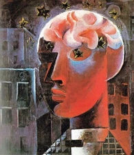 Self Portrait Art Print by Otto Dix – Expressionist Psychological Study 1920