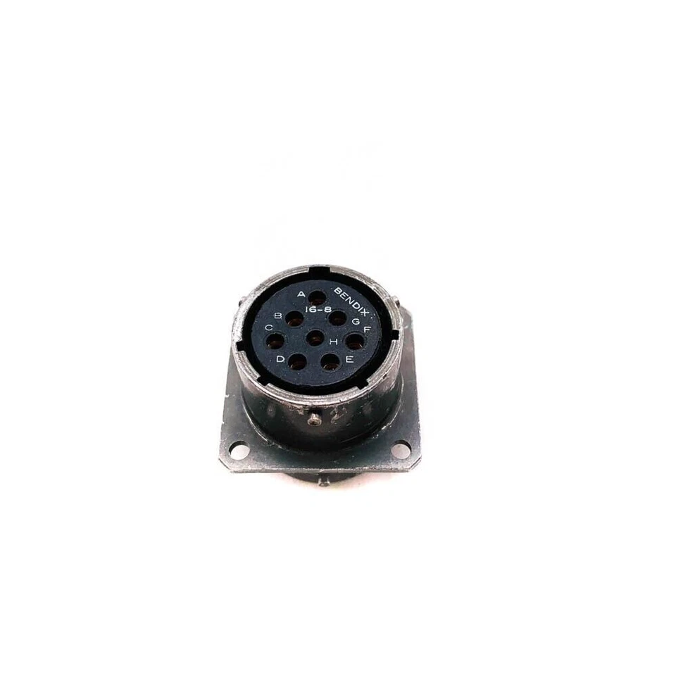 Bendix MS3119E16-8 Circular MIL Spec Connector Receptacle 8 Position - Image 2 of 3