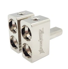 Pair of ILL Customz Taramps Smart 3K Dual 1/0 Gauge to 1/0 AWG Amplifier Inputs