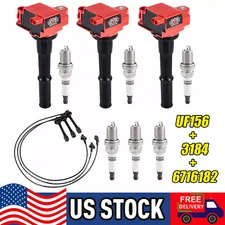UF156 Ignition Coils & Wires Set & Spark Plugs For Toyota 4Runner 95-04 3.4L V6