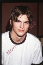 Ashton Kutcher VINTAGE 35MM SLIDE TRANSPARENCY PHOTO  4426
