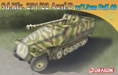 Sd Kfz.251/22 Ausf D with 7.5cm PaK 40