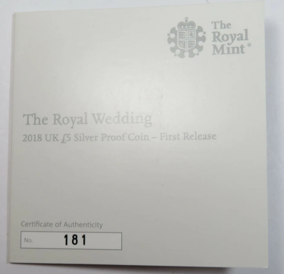 2018 NGC PF69 UCAM Royal Wedding Harry & Megan £5 Silver | w/ Box & COA #32155R - Image 4 of 4