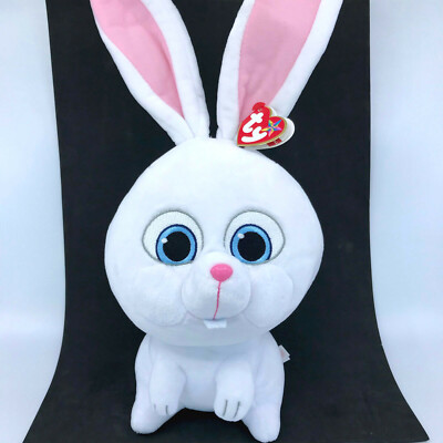TY Beanie Buddy Snowball Rabbit Plush NEW Secret Life Pets 2016 ...