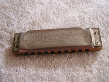 Vintage M. Hohner Blues Harp Made In Germany D