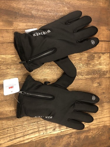 WIBIMEN -10℉ Ski Gloves, Thinsulate Winter Waterproof Gloves for Men Women M - Picture 3 of 4