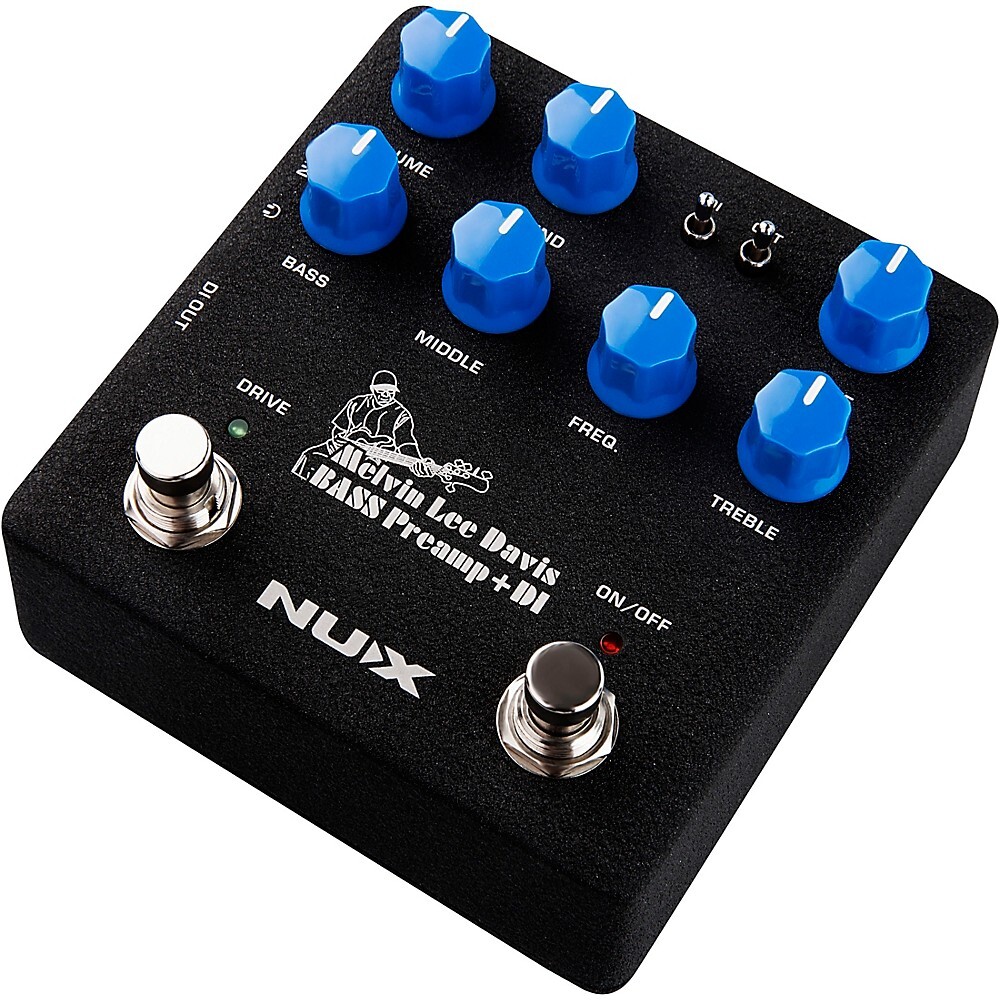 NUX Melvin Lee Davis Bass Preamp + DI Pedal Black | eBay