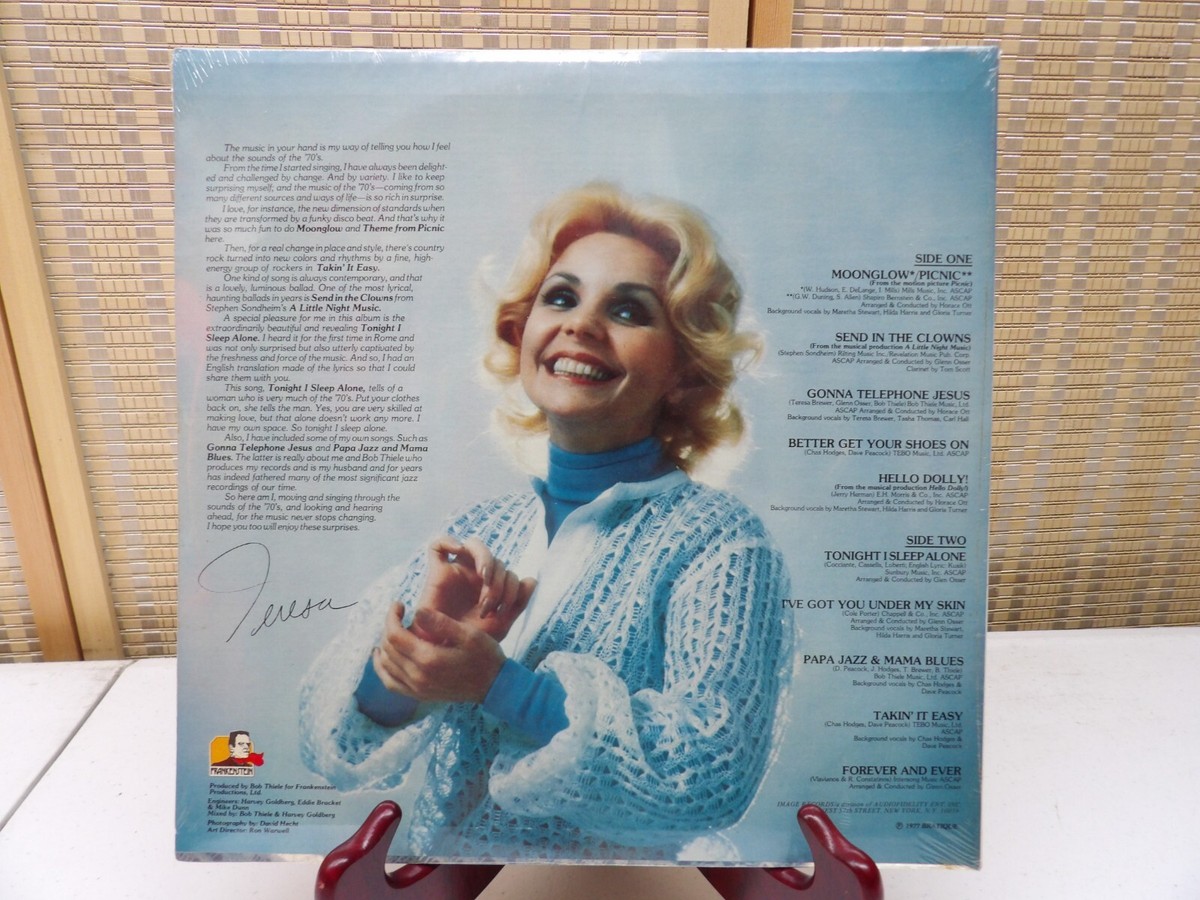 Teresa Brewer New Album - SEALED LP Vinyl Record Image
