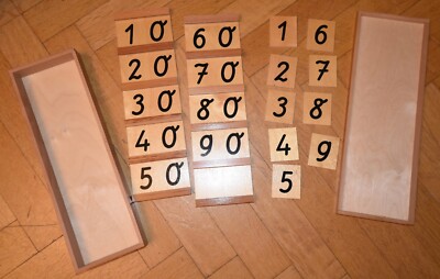 Montessori Segiuntafeln 1 original Nienhuis Holz