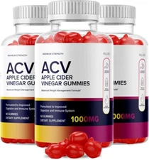 Rillvo (3 Pack) Keto Start ACV Gummies Keto Start Apple Cider Vinegar Gummies...