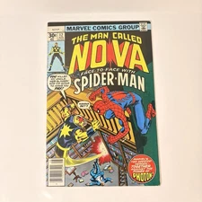 Nova Issue 12 Marvel Comics Key Spiderman 1st Photon Bronze Age
