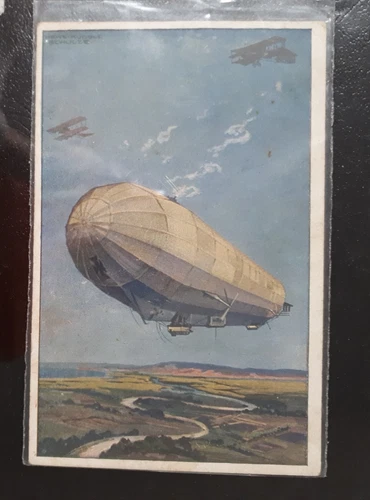 MILITARY ZEPPELIN-AIRSHIP-WW1