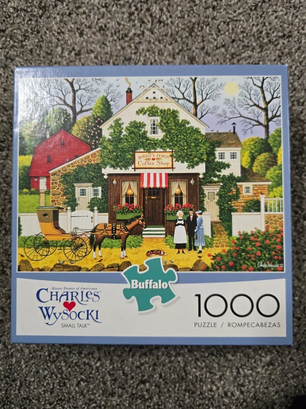 Charles Wysocki Small Talk 1000-piece puzzle