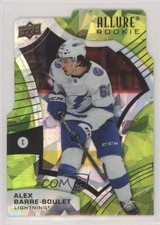 2021-22 Allure Rookies Green Rainbow Die-Cut 70/99 Alex Barre-Boulet #123 0x2e