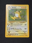 New ListingPokemon Card Raichu 14/102 Base Set Unlimited Holo Rare Vintage LP Condition