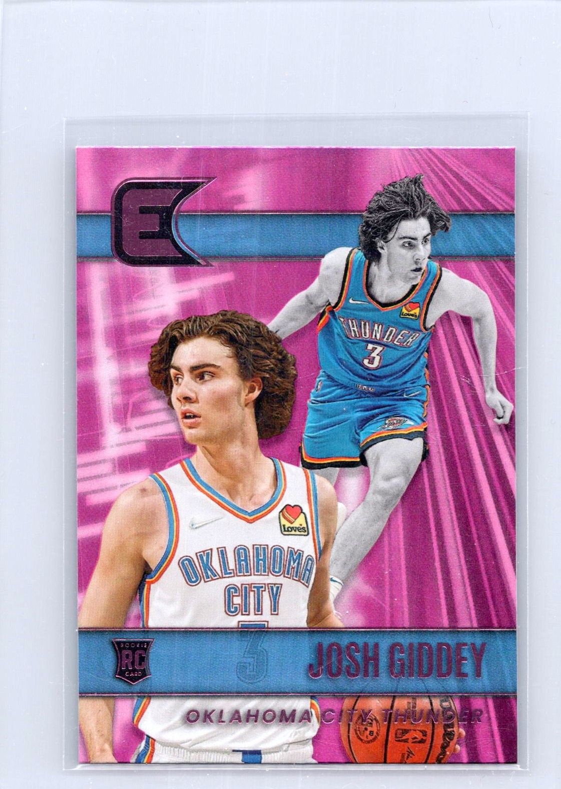 2021-22 Panini Chronicles #331 Josh Giddey Pink